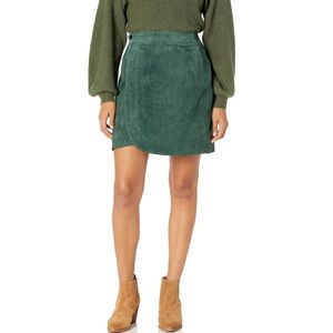 Blank NYC Green Suede Pencil Skirt sz 31